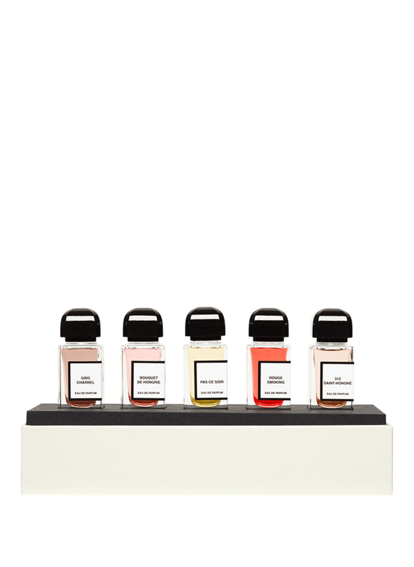 Bdk  Collection Parisienne  miniature set 5 * 10 ml